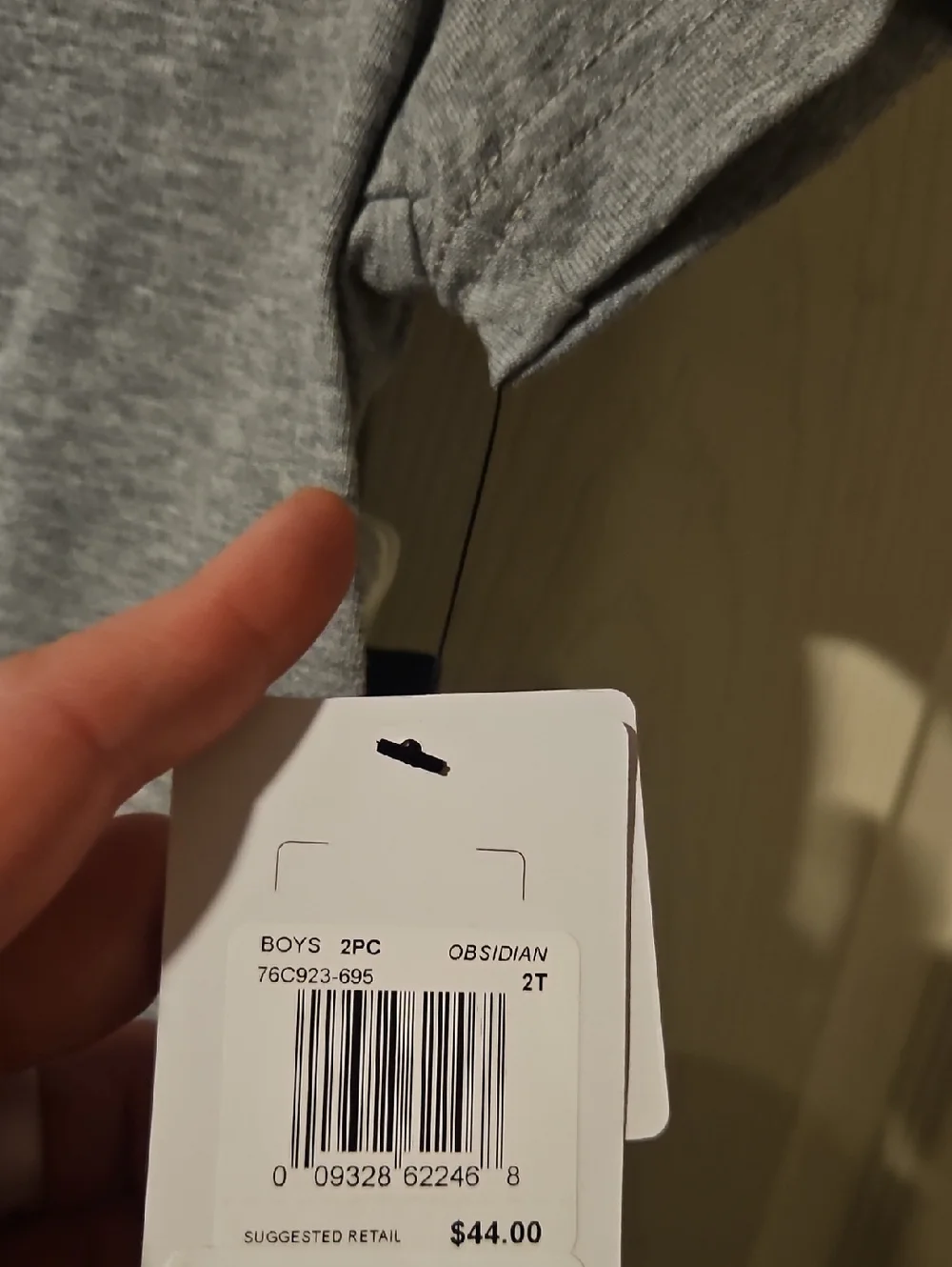 NIKE Toddler Two Piece Set: Gray/Navy: New With Tags: Size 2T